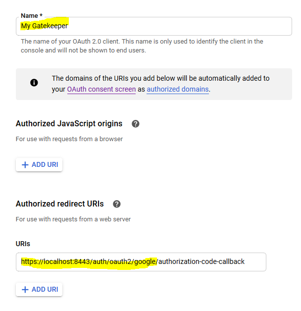 Google Identity Platform - Identity Platform - Consent Screen